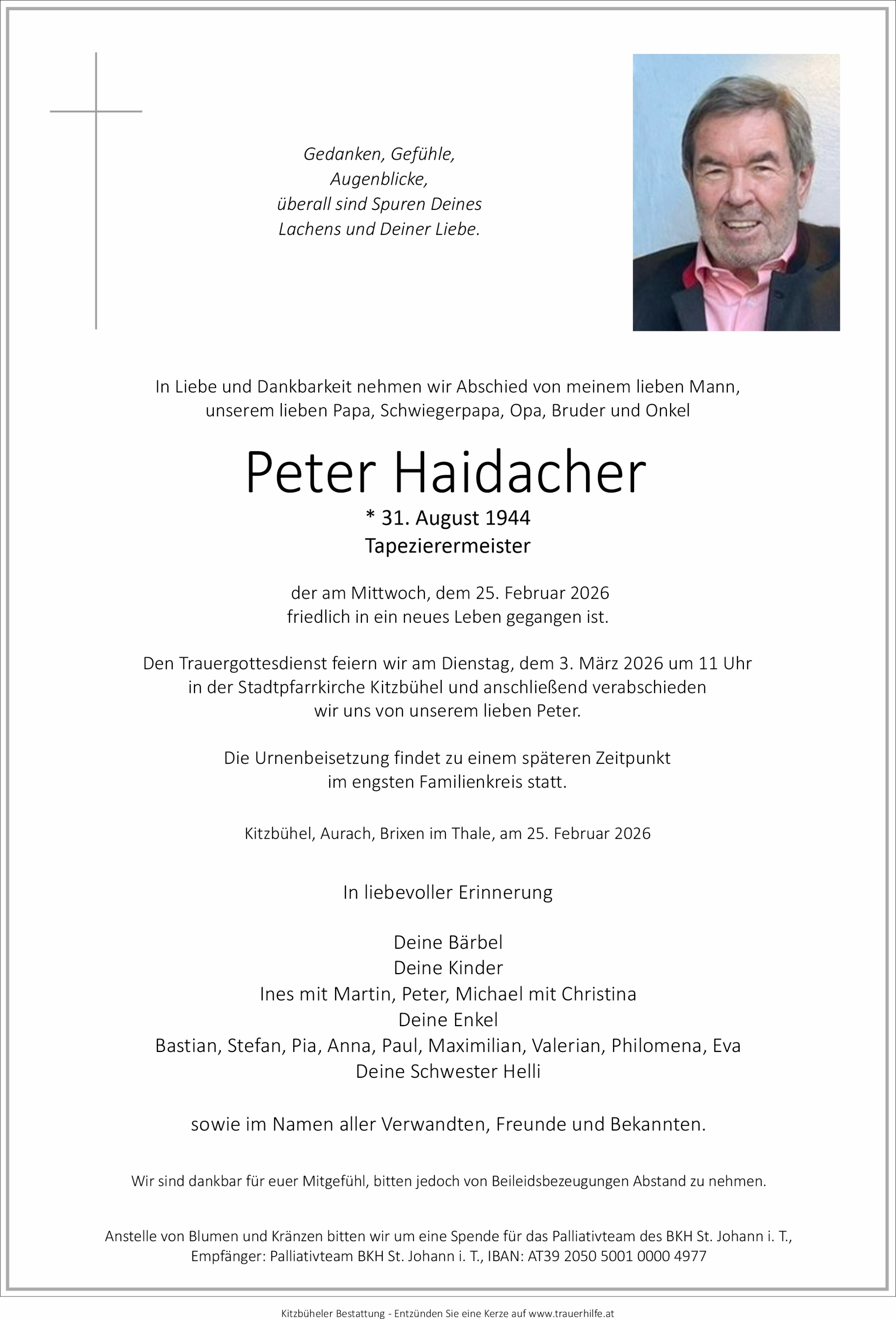 Peter Haidacher